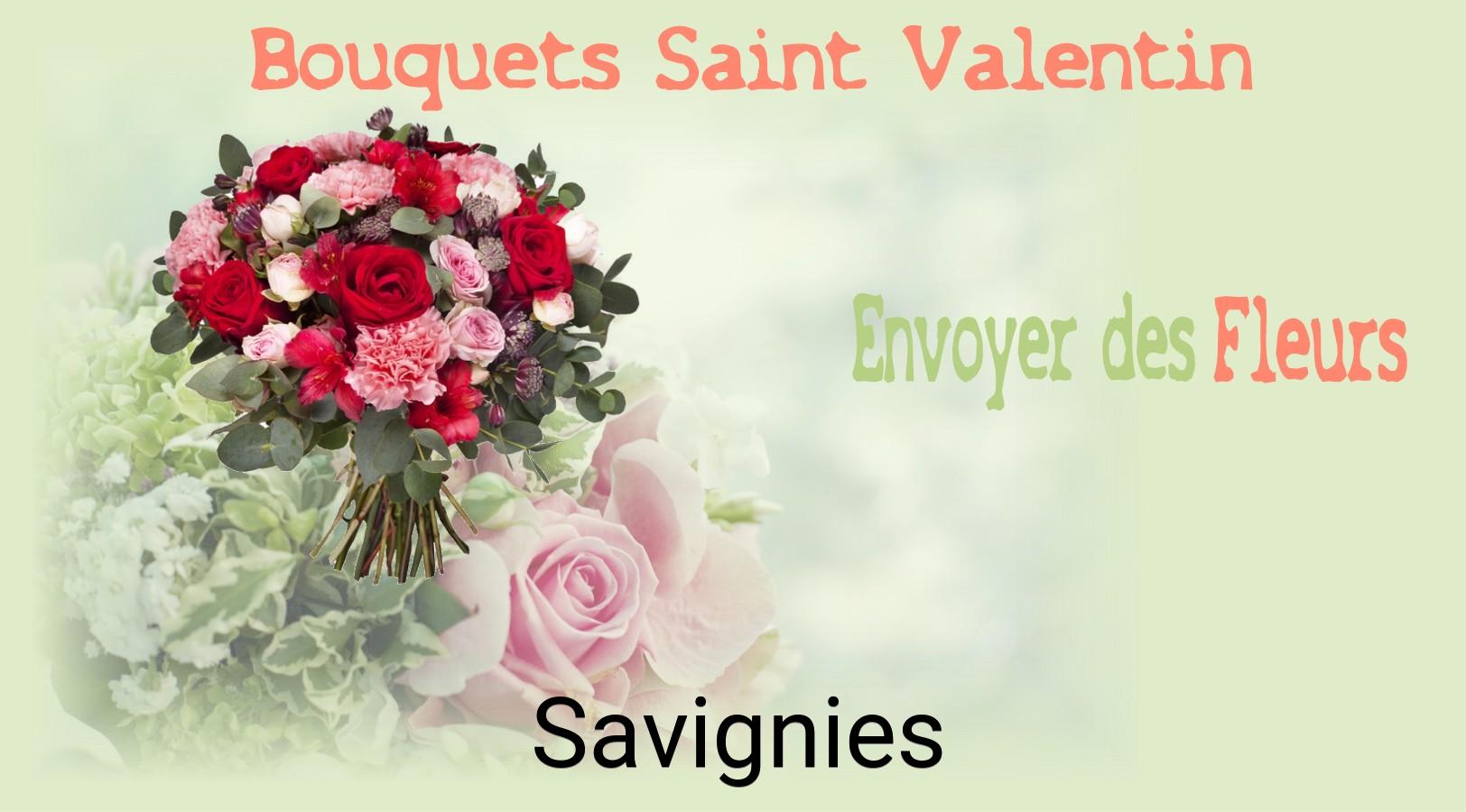 Roses de Saint-Valentin livrées à Savignies